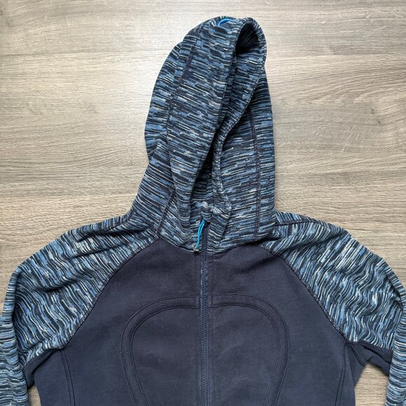 Lululemon Women's Scuba Hoodie *Stretch (Lined Hood) - Blue - Picture 3 of 7